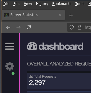 Image of WebSocket indicator